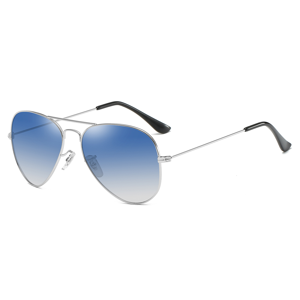 Unisex Classic Aviator Polarized Sunglasses for Men Ultra Slim Stainless Steel Sun Glasses Womens Timeless Pilot Sunglass RB3025