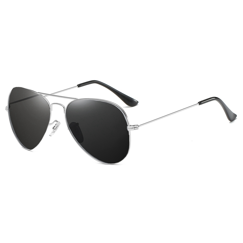 Unisex Classic Aviator Polarized Sunglasses for Men Ultra Slim Stainless Steel Sun Glasses Womens Timeless Pilot Sunglass RB3025