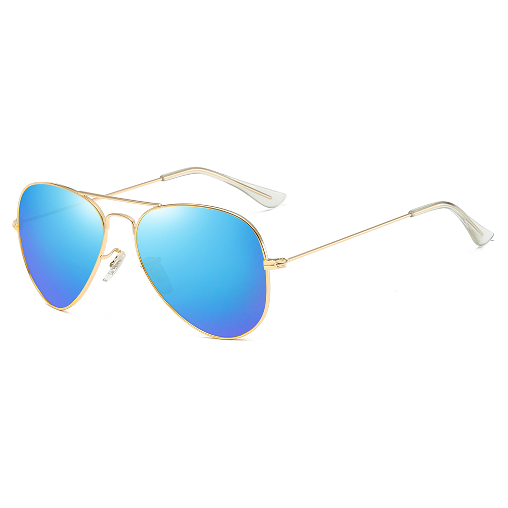 Unisex Classic Aviator Polarized Sunglasses for Men Ultra Slim Stainless Steel Sun Glasses Womens Timeless Pilot Sunglass RB3025