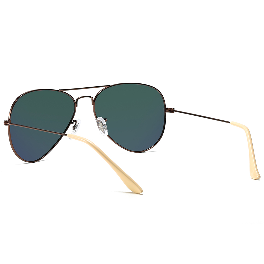 Unisex Classic Aviator Polarized Sunglasses for Men Ultra Slim Stainless Steel Sun Glasses Womens Timeless Pilot Sunglass RB3025