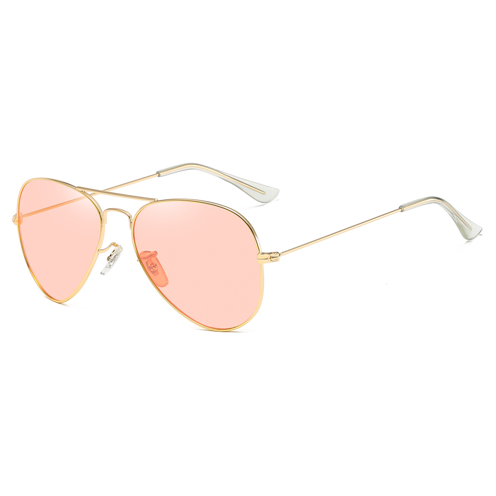 Unisex Classic Aviator Polarized Sunglasses for Men Ultra Slim Stainless Steel Sun Glasses Womens Timeless Pilot Sunglass RB3025