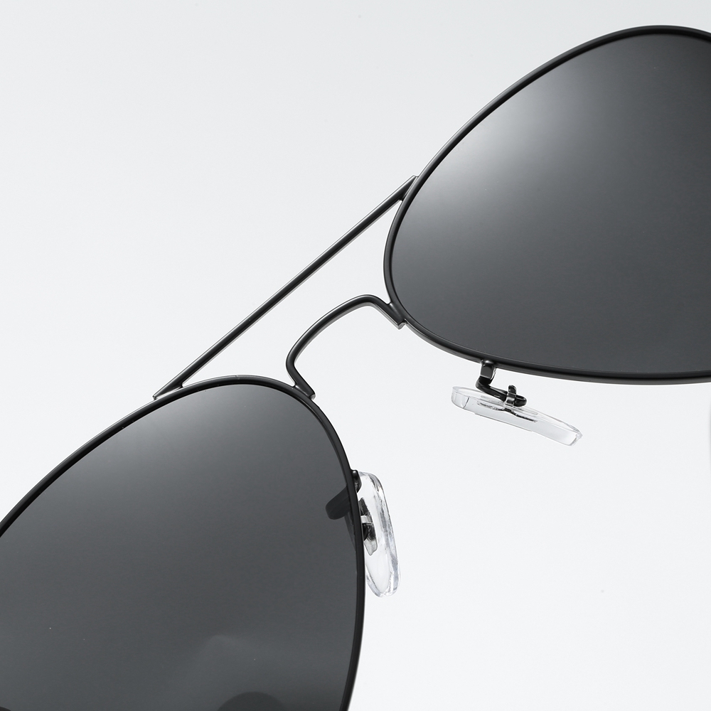 Unisex Classic Aviator Polarized Sunglasses for Men Ultra Slim Stainless Steel Sun Glasses Womens Timeless Pilot Sunglass RB3025