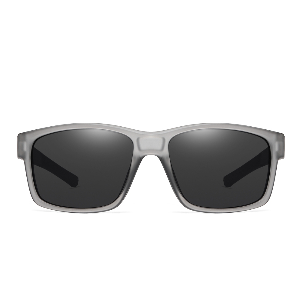 Unisex TR-90 Rectangle Sporty Sunglasses for Men Fishing Polarized Sun Glasses Womens Colorful Active Sunglass