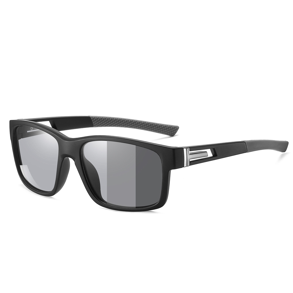 Unisex TR-90 Rectangle Sporty Sunglasses for Men Fishing Polarized Sun Glasses Womens Colorful Active Sunglass