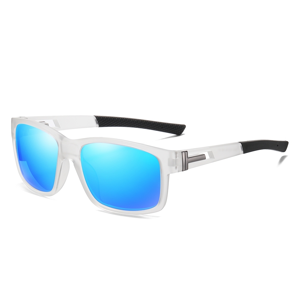 Bulk Order TR90 Rectangle Wrap Around Sunglasses Men's Colorful Sports Shades for Women Polarized Fishing Glasses Dropshipping Supplier