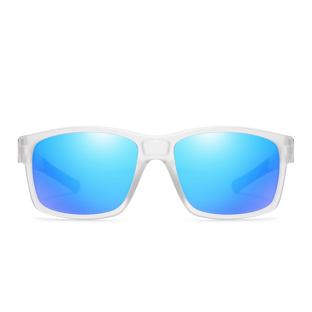 Bulk Order TR90 Rectangle Wrap Around Sunglasses Men's Colorful Sports Shades for Women Polarized Fishing Glasses Dropshipping Supplier