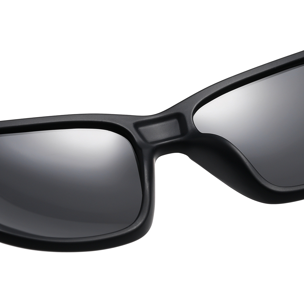 Bulk Order TR90 Rectangle Wrap Around Sunglasses Men's Colorful Sports Shades for Women Polarized Fishing Glasses Dropshipping Supplier