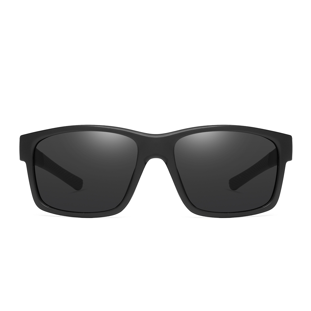 Unisex TR-90 Rectangle Sporty Sunglasses for Men Fishing Polarized Sun Glasses Womens Colorful Active Sunglass