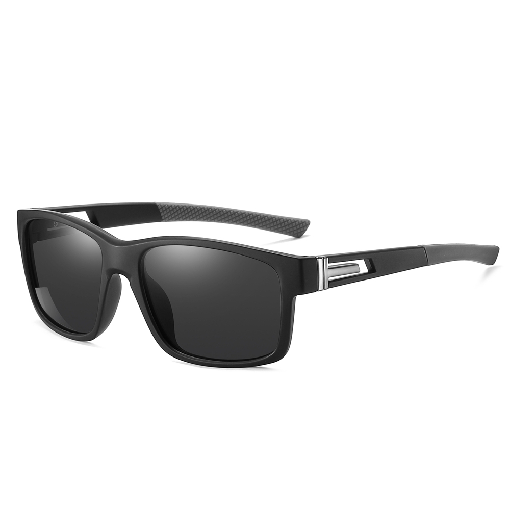 Unisex TR-90 Rectangle Sporty Sunglasses for Men Fishing Polarized Sun Glasses Womens Colorful Active Sunglass