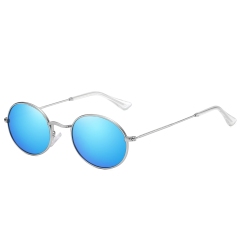 Silver/Blue Mirror