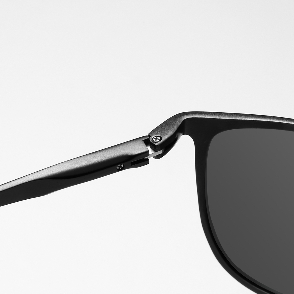 Men's Ultra-light Aluminum Magnesium Polarized Sunglasses for Women Lightweight Wayfarer Sunglass Square Polarised Sun Glasses