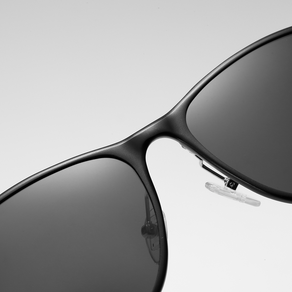 Men's Ultra-light Aluminum Magnesium Polarized Sunglasses for Women Lightweight Wayfarer Sunglass Square Polarised Sun Glasses