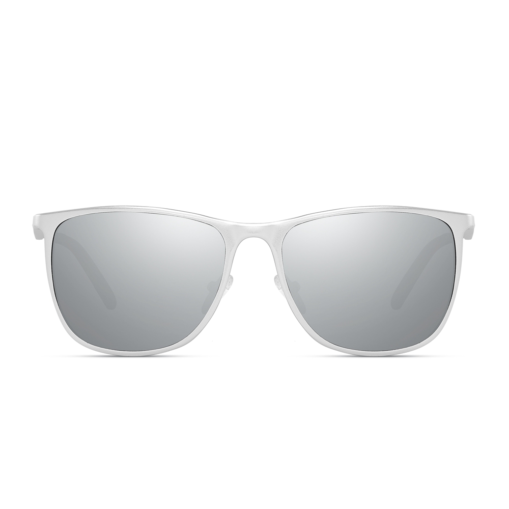 Unisex Lightweight Wayfarer Sunglasses UV400 Polarized Driving Sunglass for Men Women Aluminium Square Sun Glasses