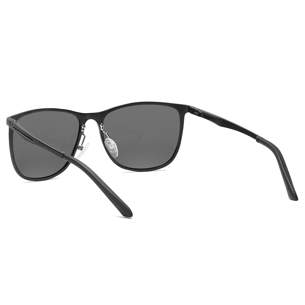 Unisex Lightweight Wayfarer Sunglasses UV400 Polarized Driving Sunglass for Men Women Aluminium Square Sun Glasses