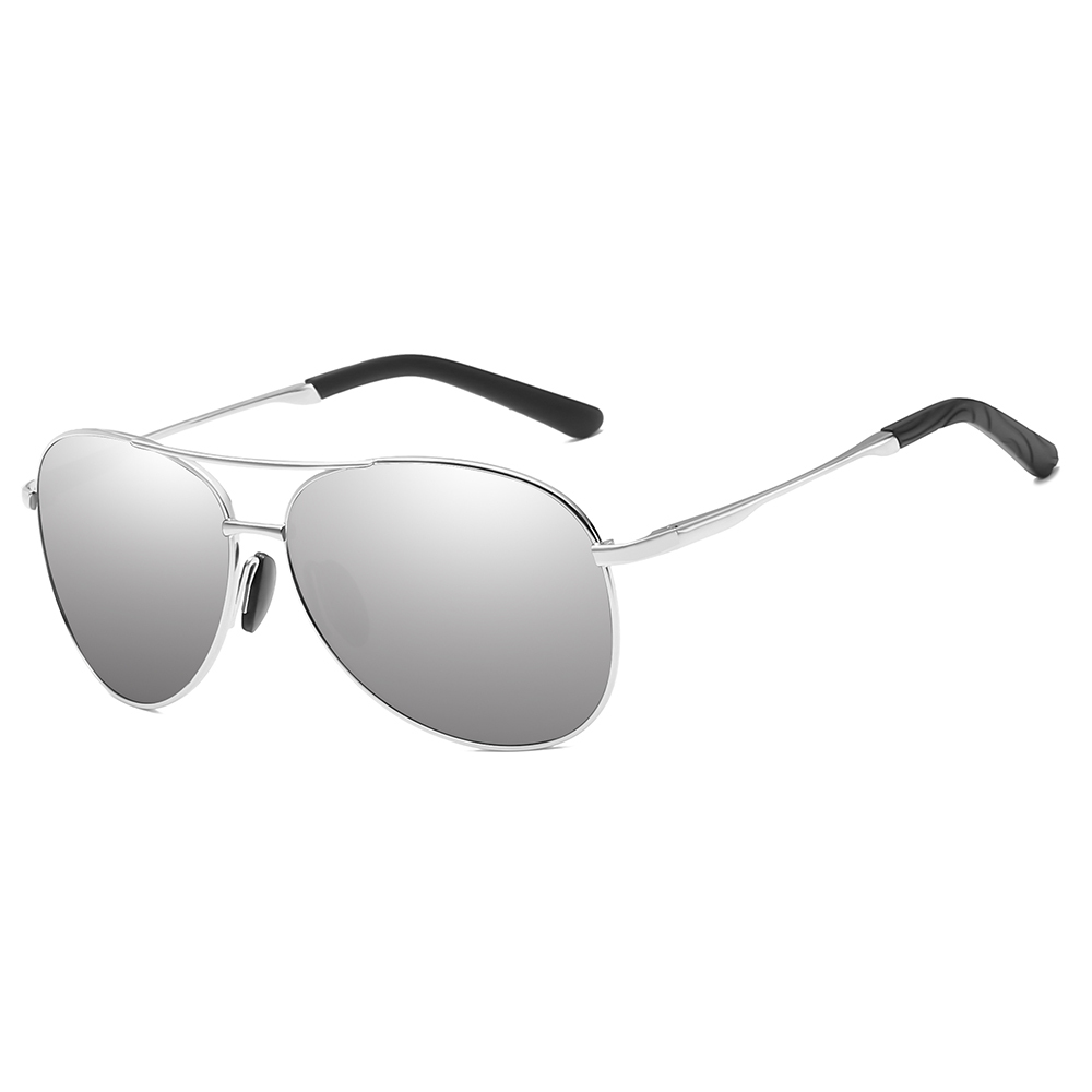 Unisex Classic Pilot Sunglasses for Men Women Metal Teardrop Aviator Sunglass UV400 Polarized Anti-glare Driving Sun Glasses
