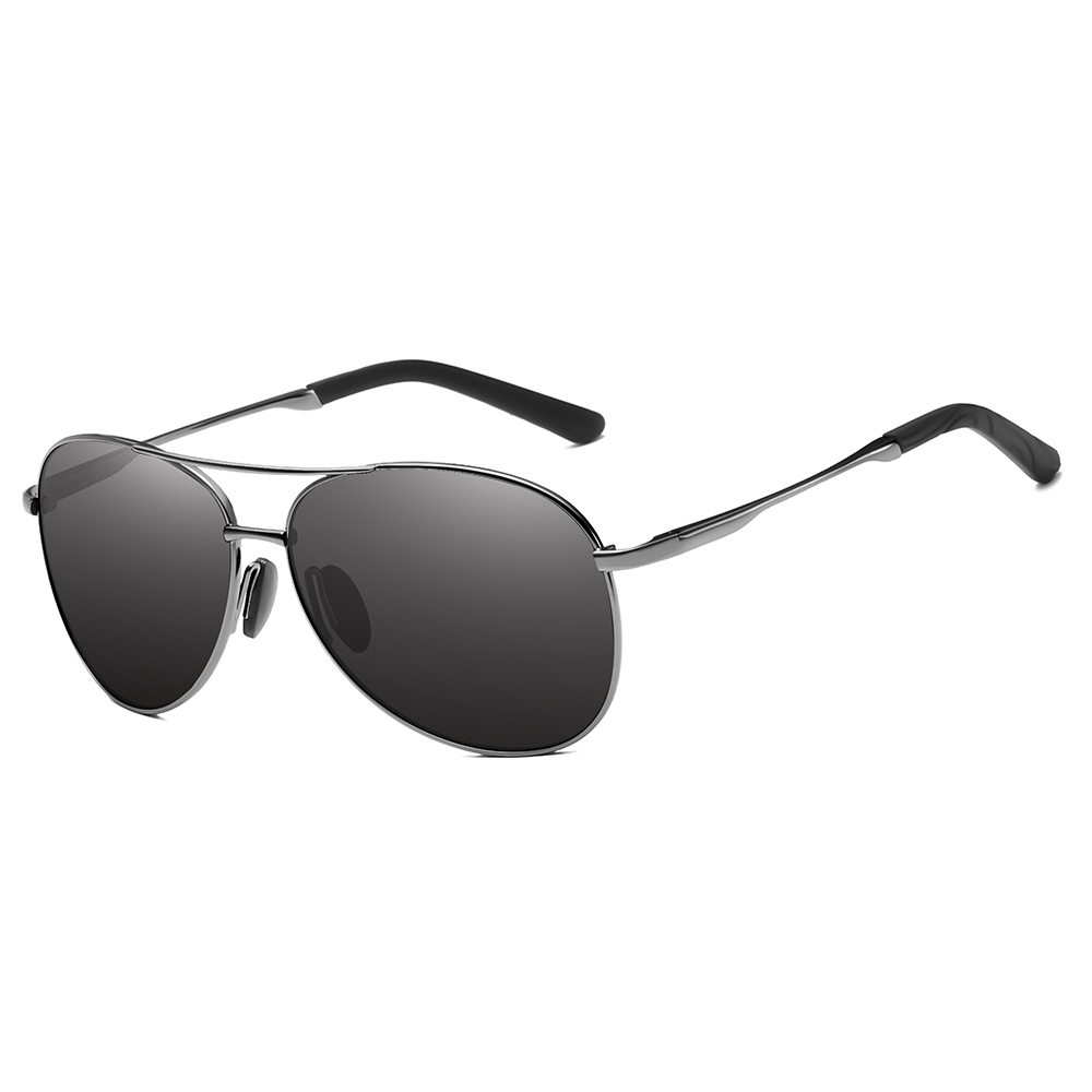 Unisex Classic Pilot Sunglasses for Men Women Metal Teardrop Aviator Sunglass UV400 Polarized Anti-glare Driving Sun Glasses