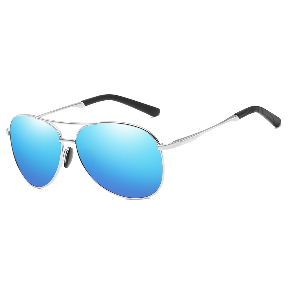 Unisex Classic Pilot Sunglasses for Men Women Metal Teardrop Aviator Sunglass UV400 Polarized Anti-glare Driving Sun Glasses