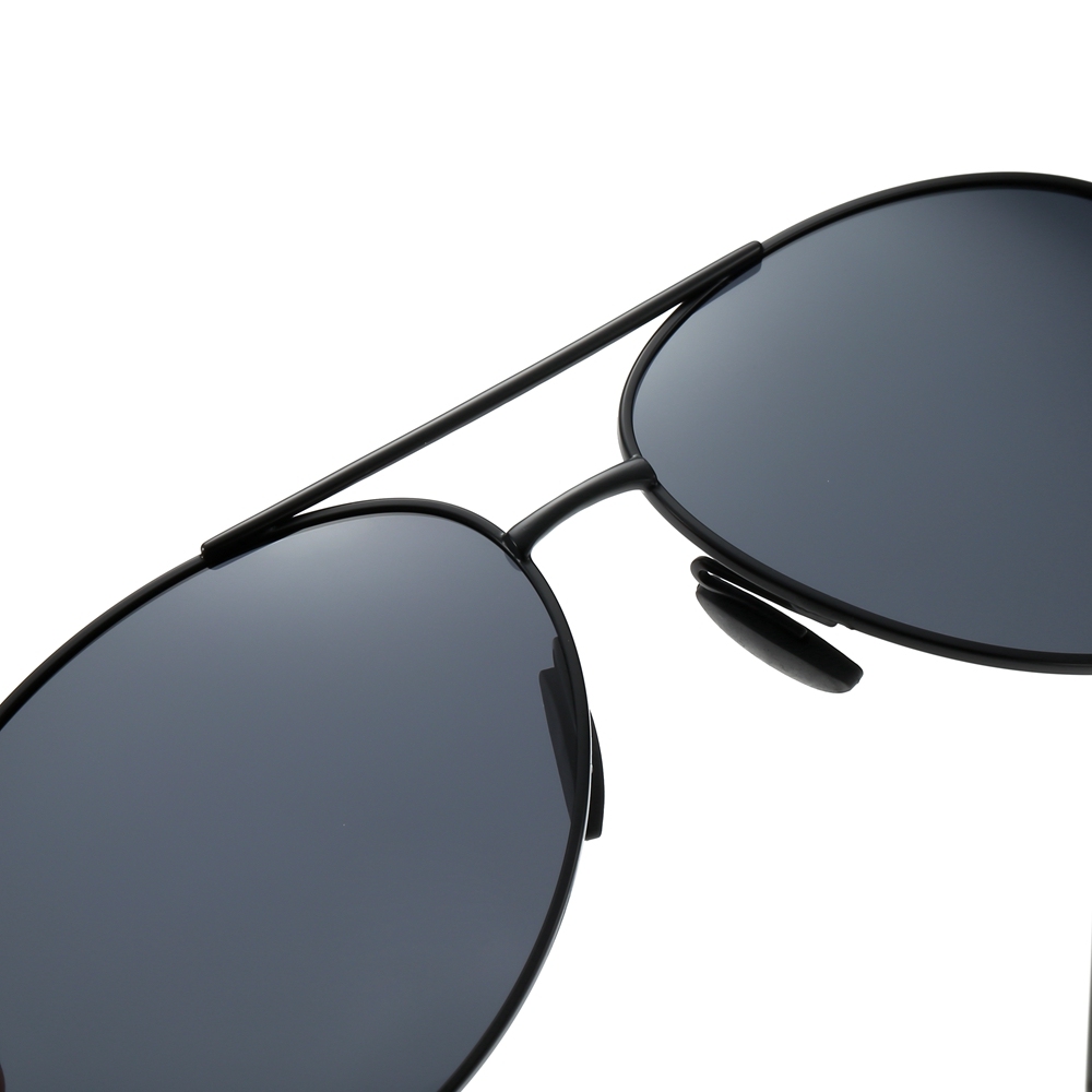 Unisex Classic Pilot Sunglasses for Men Women Metal Teardrop Aviator Sunglass UV400 Polarized Anti-glare Driving Sun Glasses