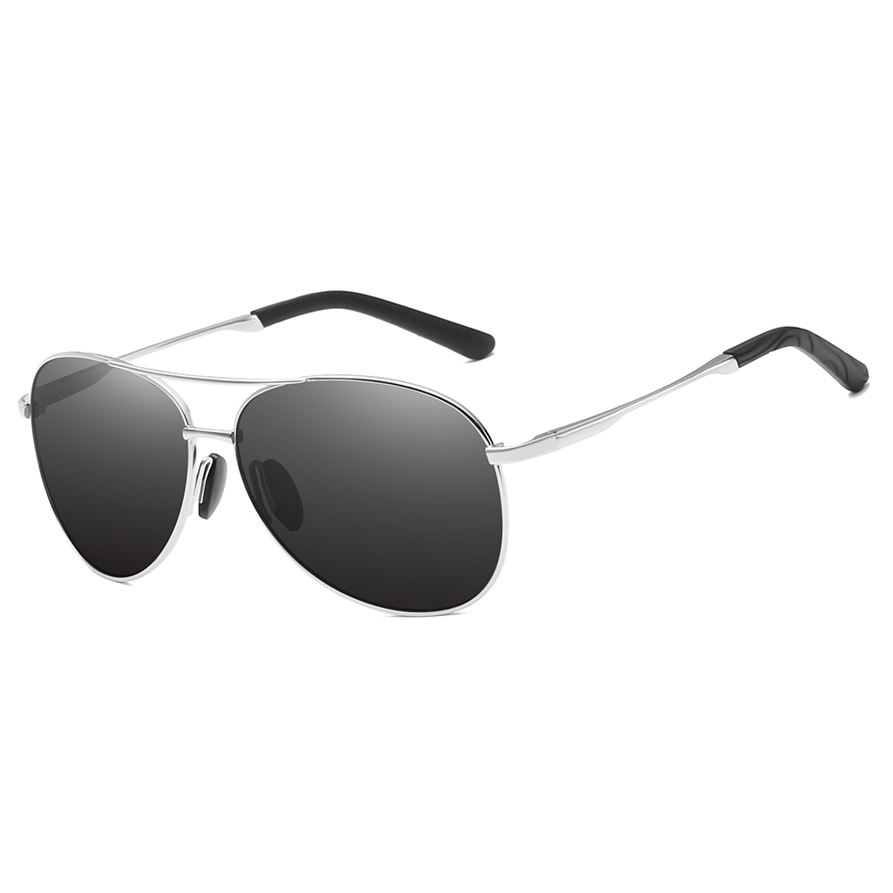 Unisex Classic Pilot Sunglasses for Men Women Metal Teardrop Aviator Sunglass UV400 Polarized Anti-glare Driving Sun Glasses