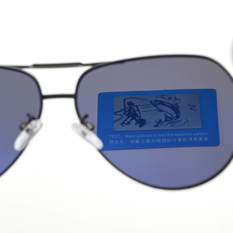 Readystock Custom Engraved Sunglasses Bulk Mens Oversized Aviator Metal Sunglass Two Tone Frame Polarized Driving Glasses