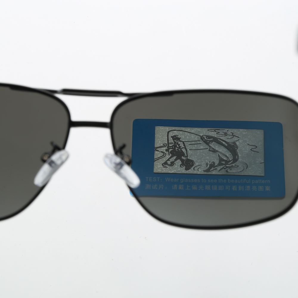 Ready Made Mens Rectangle Metal Sunglasses Custom Logo Bulk Rectangular Sun Glasses Polarized Lenses for Driving Sunglass