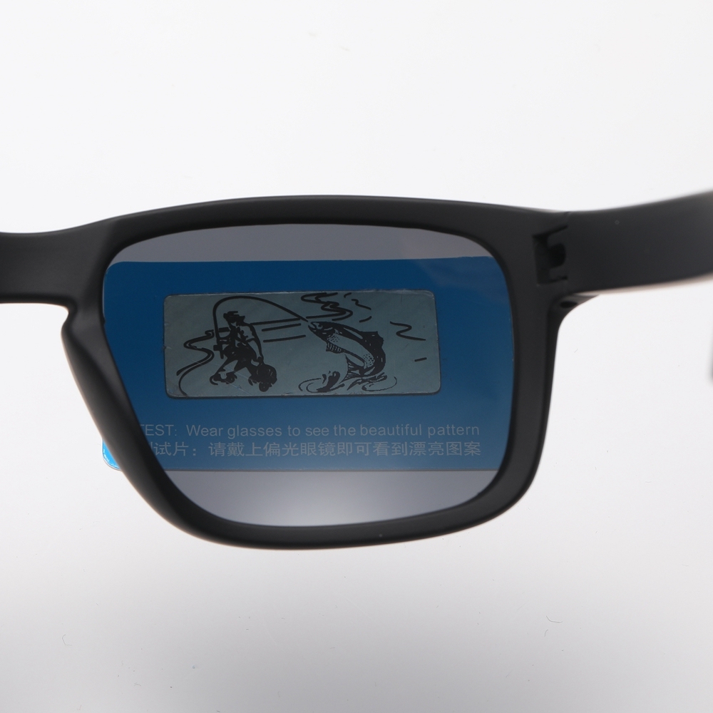 Promotional Custom Printed Sunglasses Personalized Logo Unisex Classic Style Plastic Rectangle Polarized Sunglass with Metal Rivets 9102