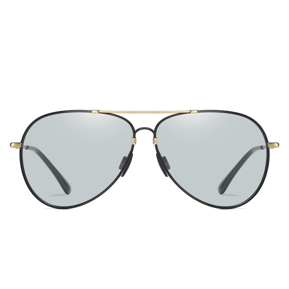 Men's Unbreakable NiTinol Aviator Sunglasses for Women Bendable Memory Metal Sun Glasses Flexible Ultra Slim Stylish Polarized Sunglass