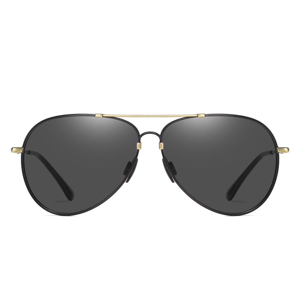 Men's Unbreakable NiTinol Aviator Sunglasses for Women Bendable Memory Metal Sun Glasses Flexible Ultra Slim Stylish Polarized Sunglass