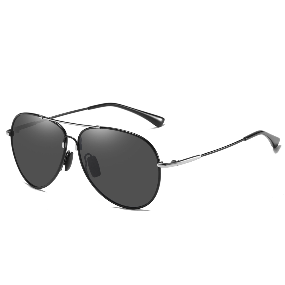 Men's Unbreakable NiTinol Aviator Sunglasses for Women Bendable Memory Metal Sun Glasses Flexible Ultra Slim Stylish Polarized Sunglass