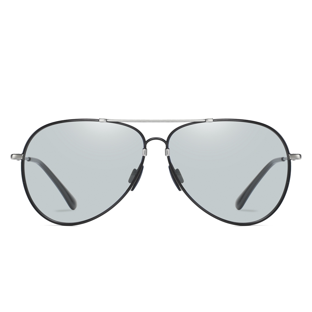 Men's Unbreakable NiTinol Aviator Sunglasses for Women Bendable Memory Metal Sun Glasses Flexible Ultra Slim Stylish Polarized Sunglass