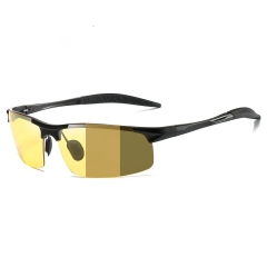 Black/Yellow to Brown