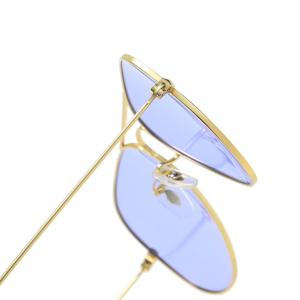 Wholesale Ladies Trendy Oceanic Color Aviator Polarized Sunglasses for Low Light Conditions Pilot Sunglass Men's Cloudy Day Shades 3025