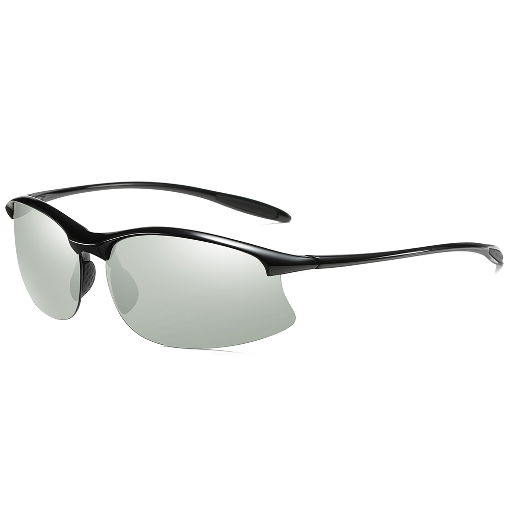 European Style Ultralight Hiking Sunglasses for Men Anti-glare Polarized Fishing Glasses Wholesale Womens TR90 Half-rim Sports Sunglass