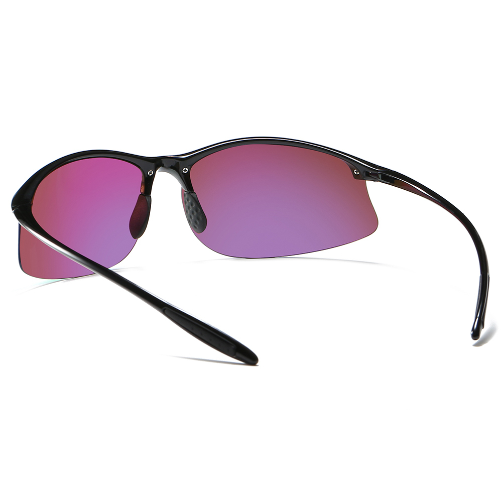 European Style Ultralight Hiking Sunglasses for Men Anti-glare Polarized Fishing Glasses Wholesale Womens TR90 Half-rim Sports Sunglass