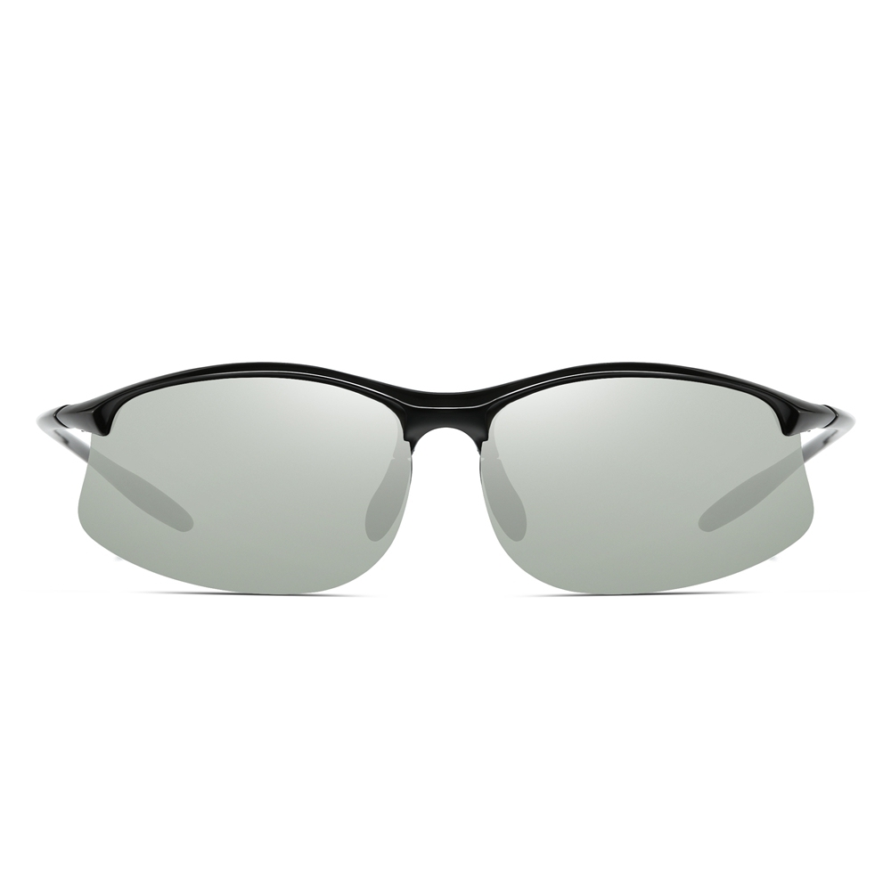 European Style Ultralight Hiking Sunglasses for Men Anti-glare Polarized Fishing Glasses Wholesale Womens TR90 Half-rim Sports Sunglass
