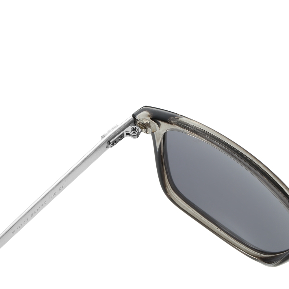 Wholesale His and Hers Matching Sunglasses for Couples Beach Vacation Shades Plastic Square Fashion Polarized Glasses with Aluminium Arms