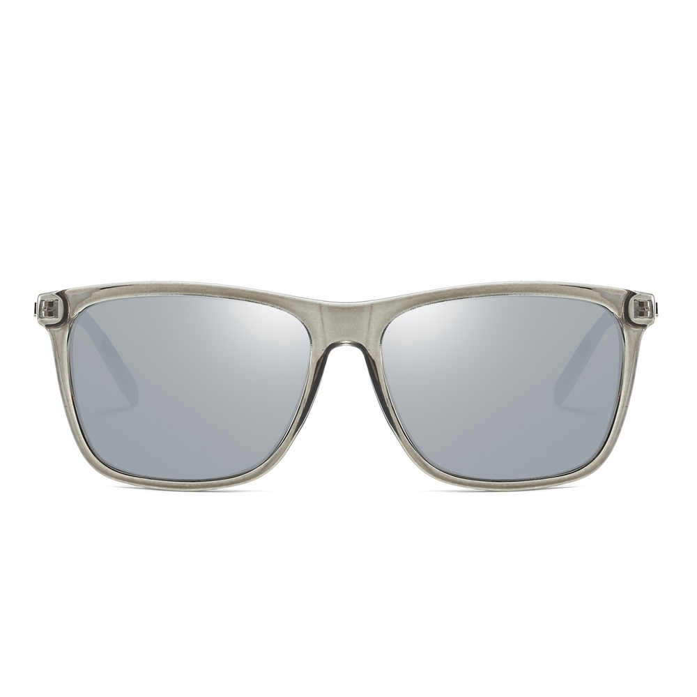 Wholesale His and Hers Matching Sunglasses for Couples Beach Vacation Shades Plastic Square Fashion Polarized Glasses with Aluminium Arms