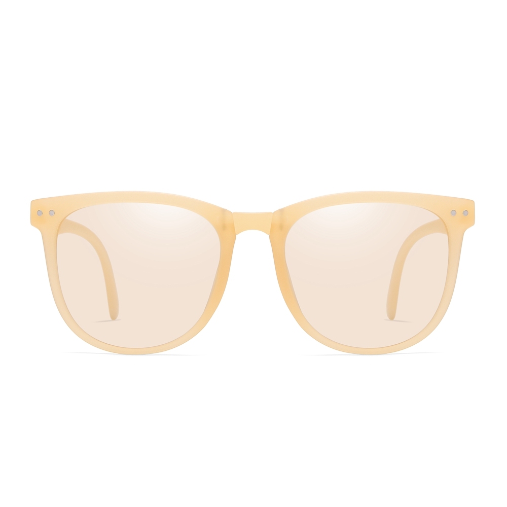 Cheap Wholesale Unisex Plastic Foldable Square Sunglasses for Summer Vacation Collapsible Folding Polarized Sun Glasses with Spring Hinges