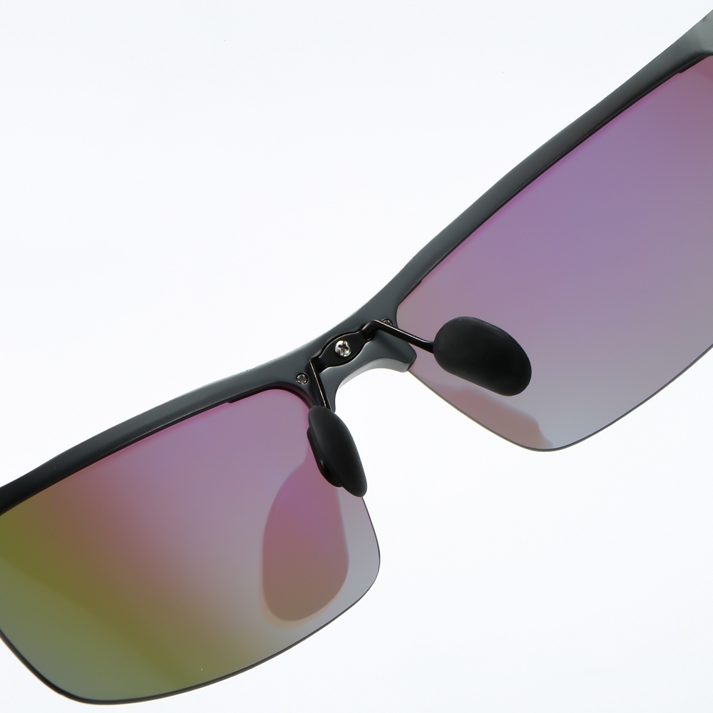 Custom Made Men's Outdoor Sports Polarized Sunglasses for Security Guards Sentry Active Sunglass Aluminum Basic Training Sun Glasses