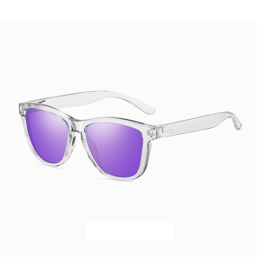 Wholesale Unisex Classic Pop Culture Sunglass Plastic Square Colorful Mirror Polarized Glasses Cheap Custom Promotional Sunglasses with Logo