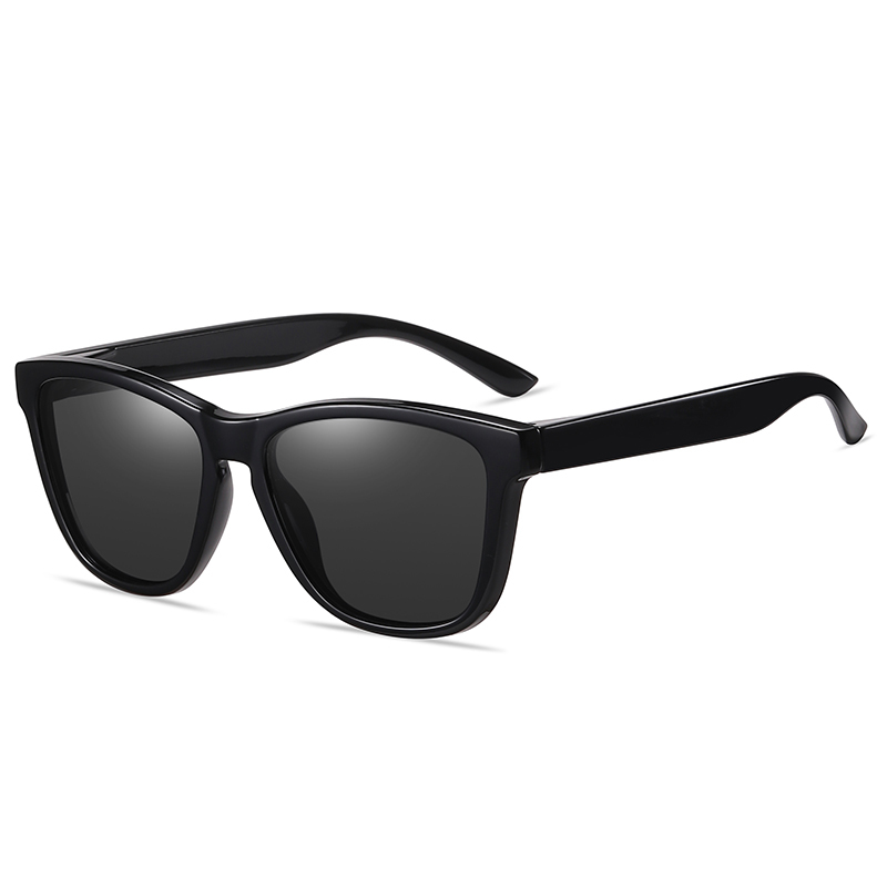 Wholesale Unisex Classic Pop Culture Sunglass Plastic Square Colorful Mirror Polarized Glasses Cheap Custom Promotional Sunglasses with Logo