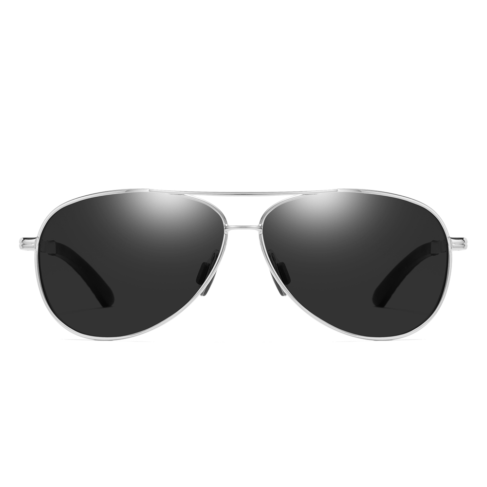 Custom Mens Oval Aviator Sunglasses Everyday Use Teardrop Pilot Sunglass bulk order uv protection polarized driving glasses for Sun Glare