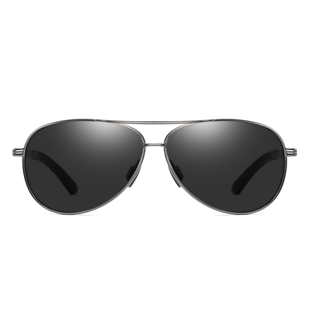 Custom Mens Oval Aviator Sunglasses Everyday Use Teardrop Pilot Sunglass bulk order uv protection polarized driving glasses for Sun Glare