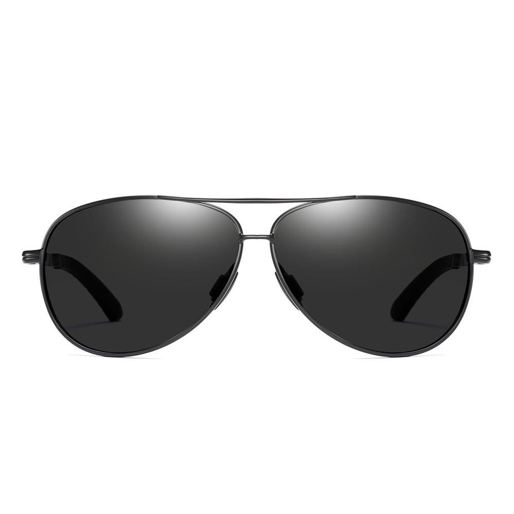 Custom Mens Oval Aviator Sunglasses Everyday Use Teardrop Pilot Sunglass bulk order uv protection polarized driving glasses for Sun Glare