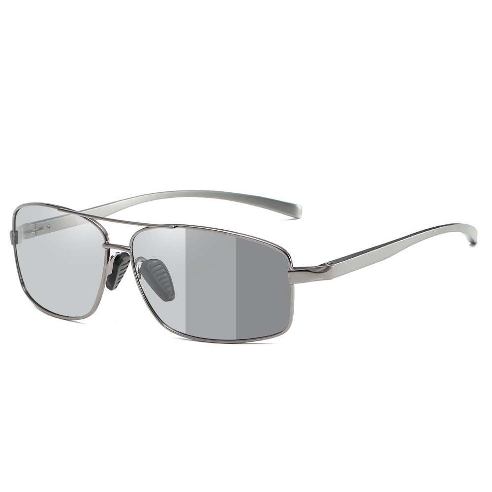 Customize Mature Men's Sporty Rectangle Sunglasses with Logo Polarized Driving Glasses Wholesale Impact Resistant Sunglass Online