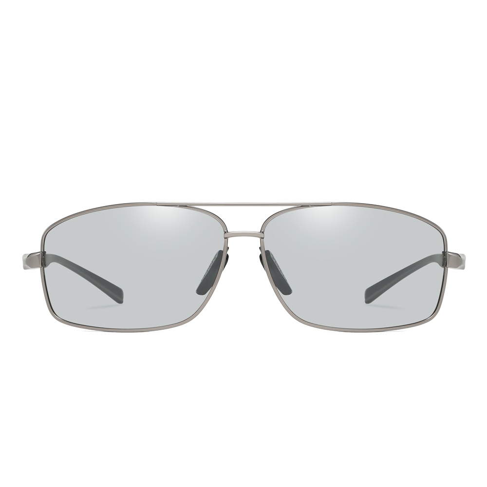 Customize Mature Men's Sporty Rectangle Sunglasses with Logo Polarized Driving Glasses Wholesale Impact Resistant Sunglass Online