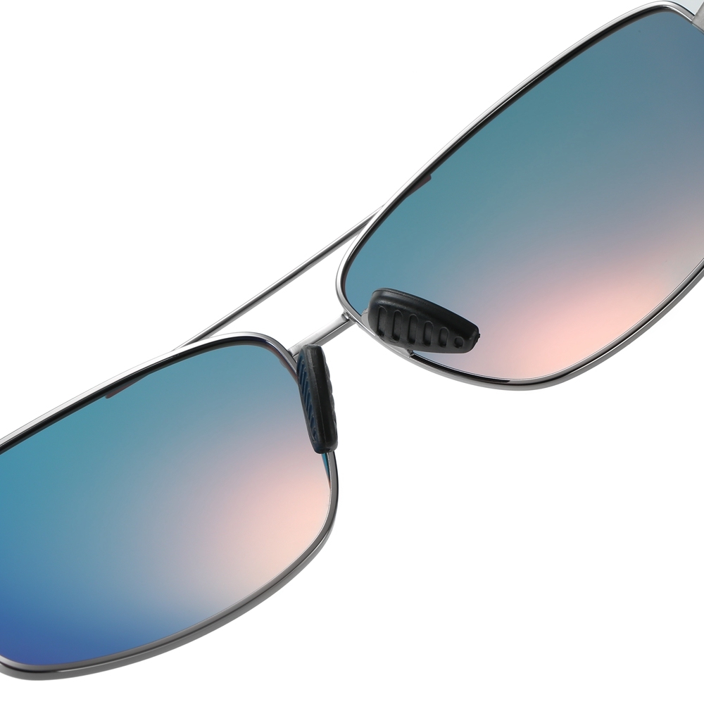 Customize Mature Men's Sporty Rectangle Sunglasses with Logo Polarized Driving Glasses Wholesale Impact Resistant Sunglass Online