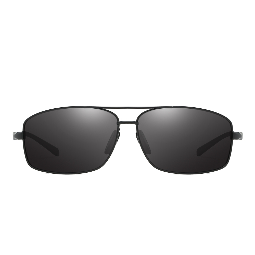 Customize Mature Men's Sporty Rectangle Sunglasses with Logo Polarized Driving Glasses Wholesale Impact Resistant Sunglass Online