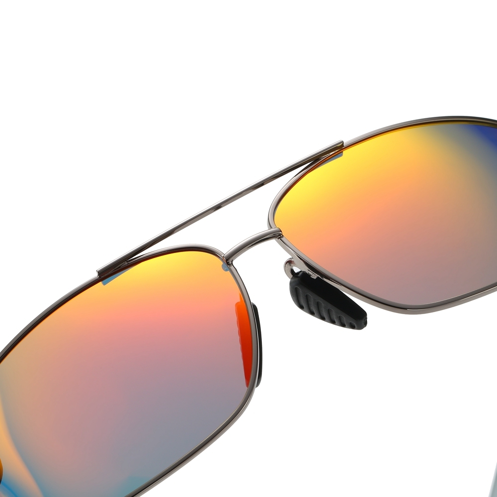 Customize Mature Men's Sporty Rectangle Sunglasses with Logo Polarized Driving Glasses Wholesale Impact Resistant Sunglass Online