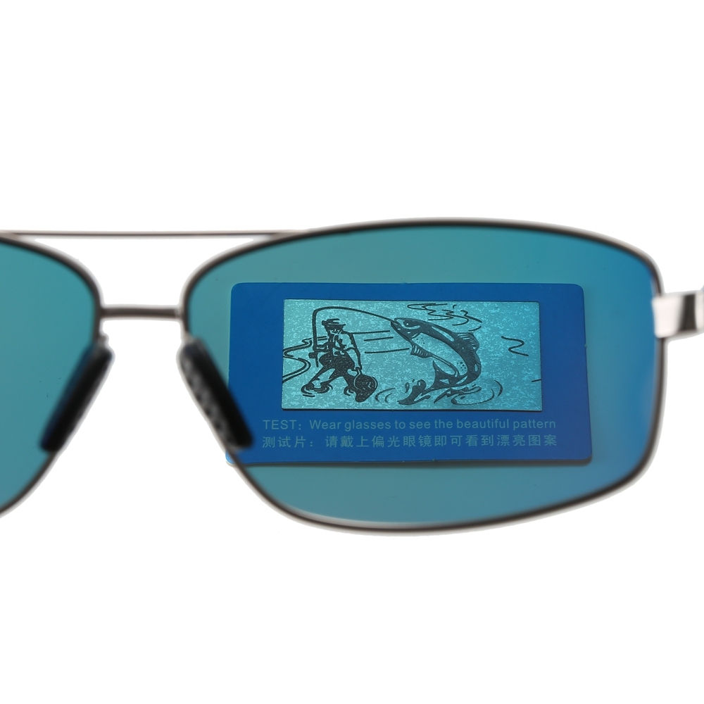 Customize Mature Men's Sporty Rectangle Sunglasses with Logo Polarized Driving Glasses Wholesale Impact Resistant Sunglass Online